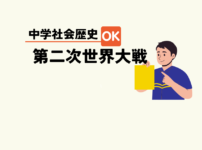 中学生社会歴史テスト対策問題第二次世界大戦の流れポイント